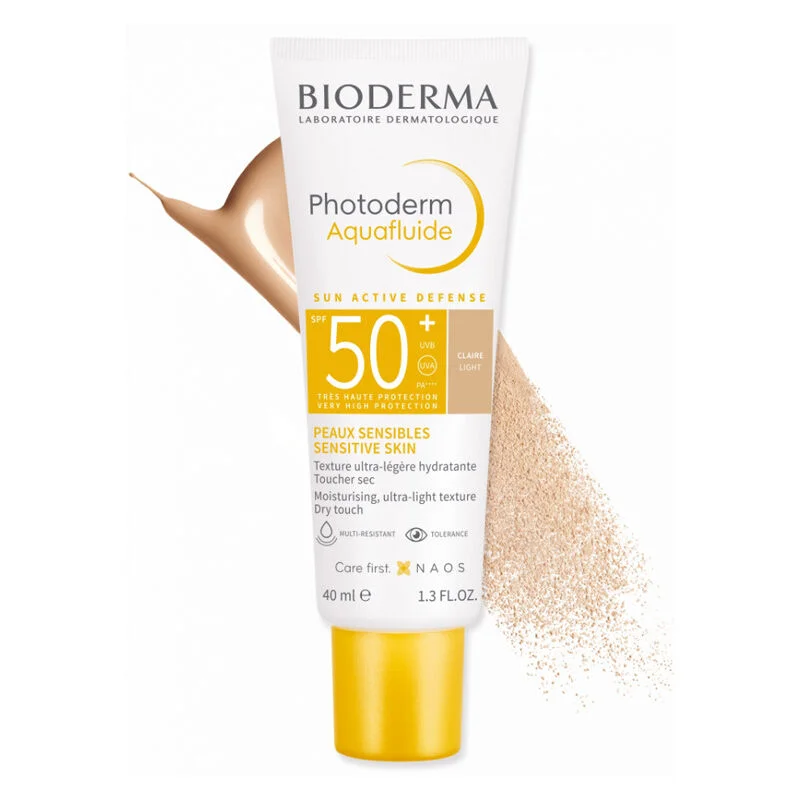 Bioderma Photoderm Spf 50+ Aquafluide Tinted Sun Cream 40 ml - Light
