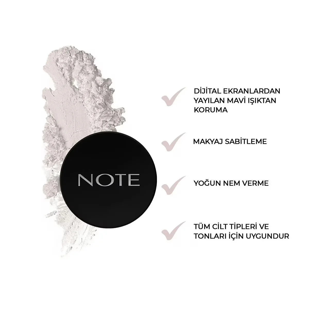 Note Translucent Setting Powder Makeup Fixer Transparent Powder