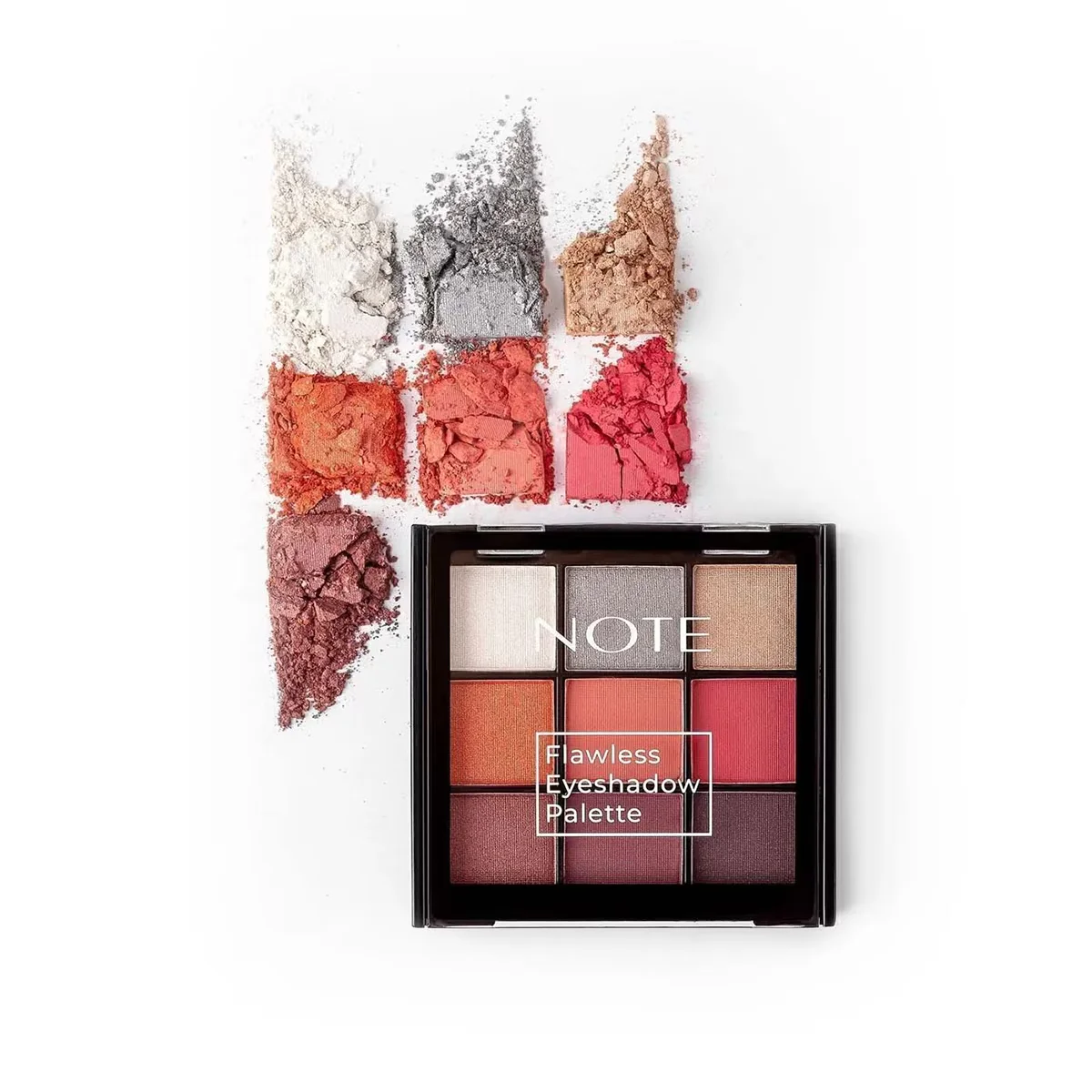 Note Flawless Eyeshadow Palette 02 romantic Date