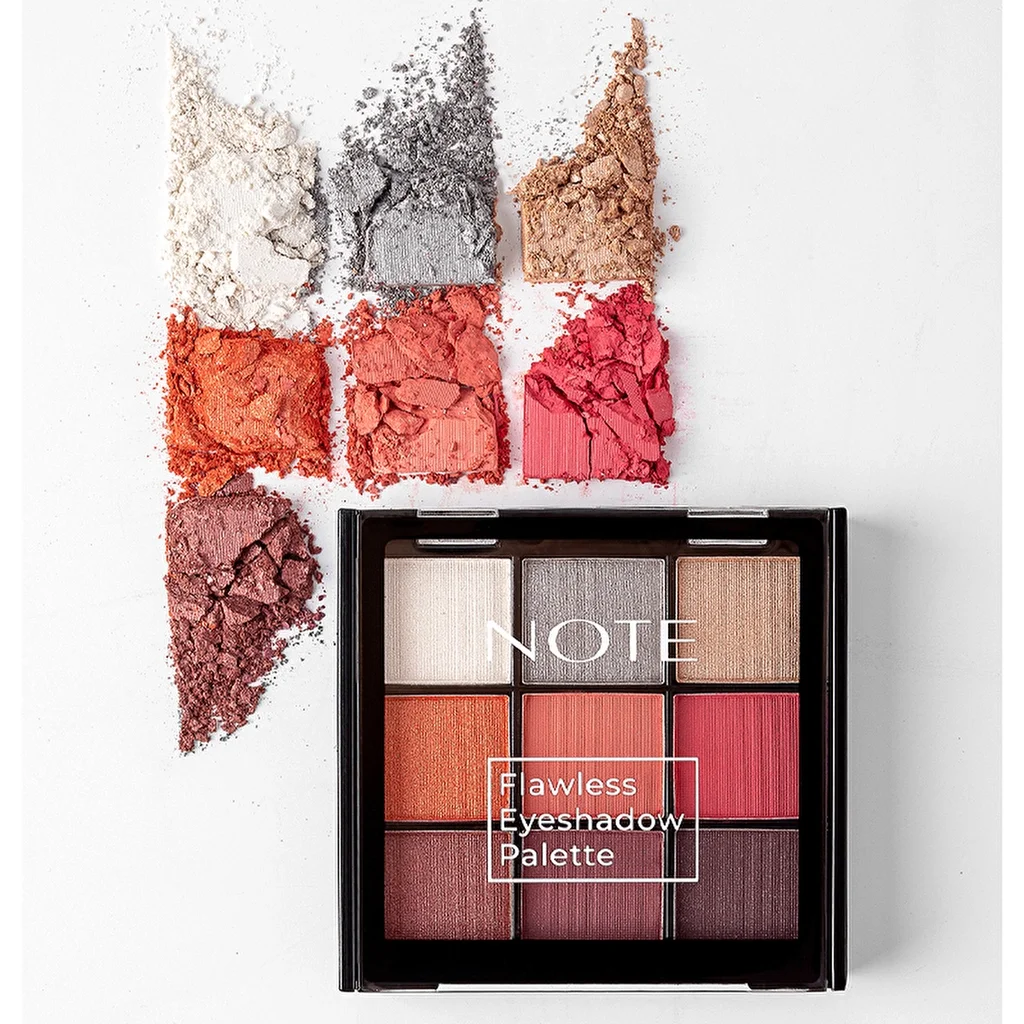 Note Flawless Eyeshadow Palette 02 romantic Date