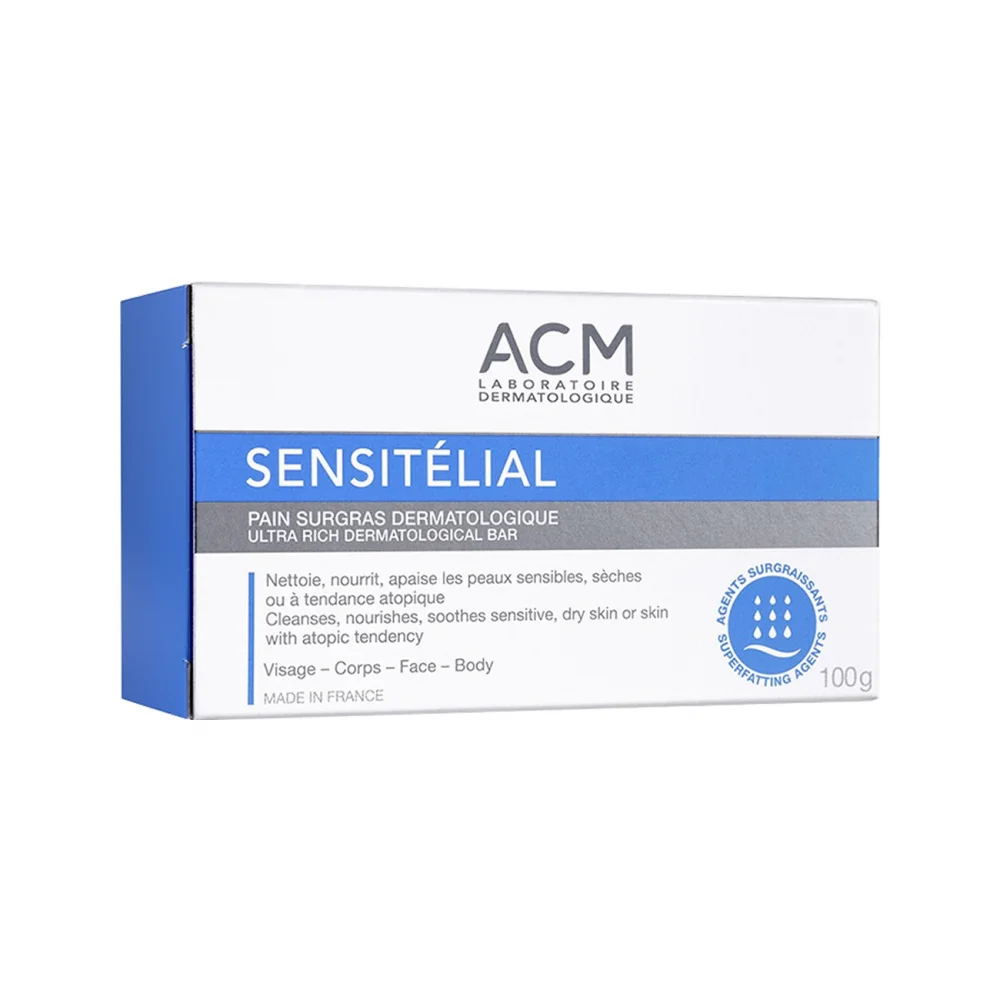 ICM Sensitilian Soap for Cleansing Dry and Sensitive Skin - 100 grams