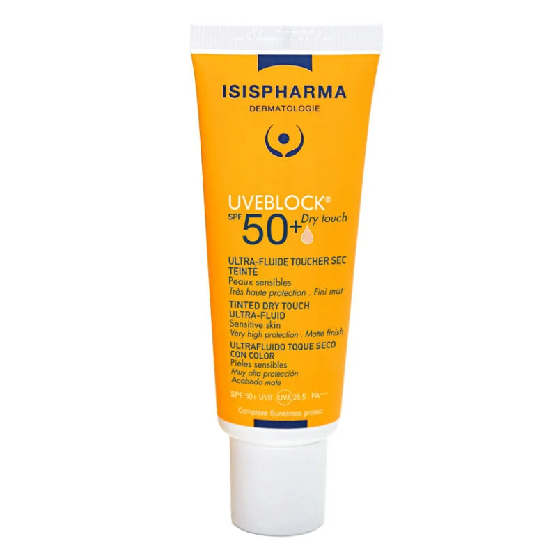 Isis Pharma Uveblock Spf 50+ Dry Touch Ultra Fluid 40 ml - Light