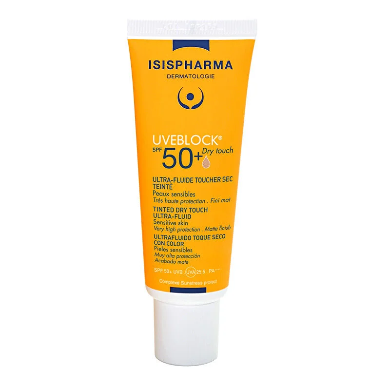 Isis Pharma Uveblock Spf 50+ Dry Touch Ultra Fluid 40 ml - Medium