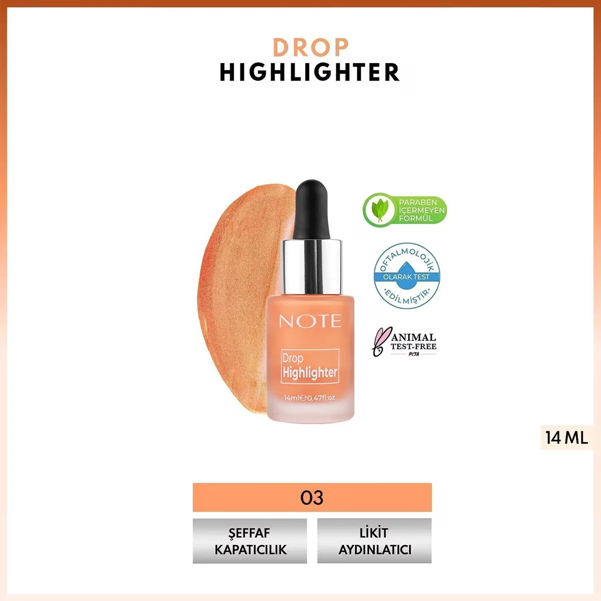 Note Drop Highlighter 03 Kerzenlicht