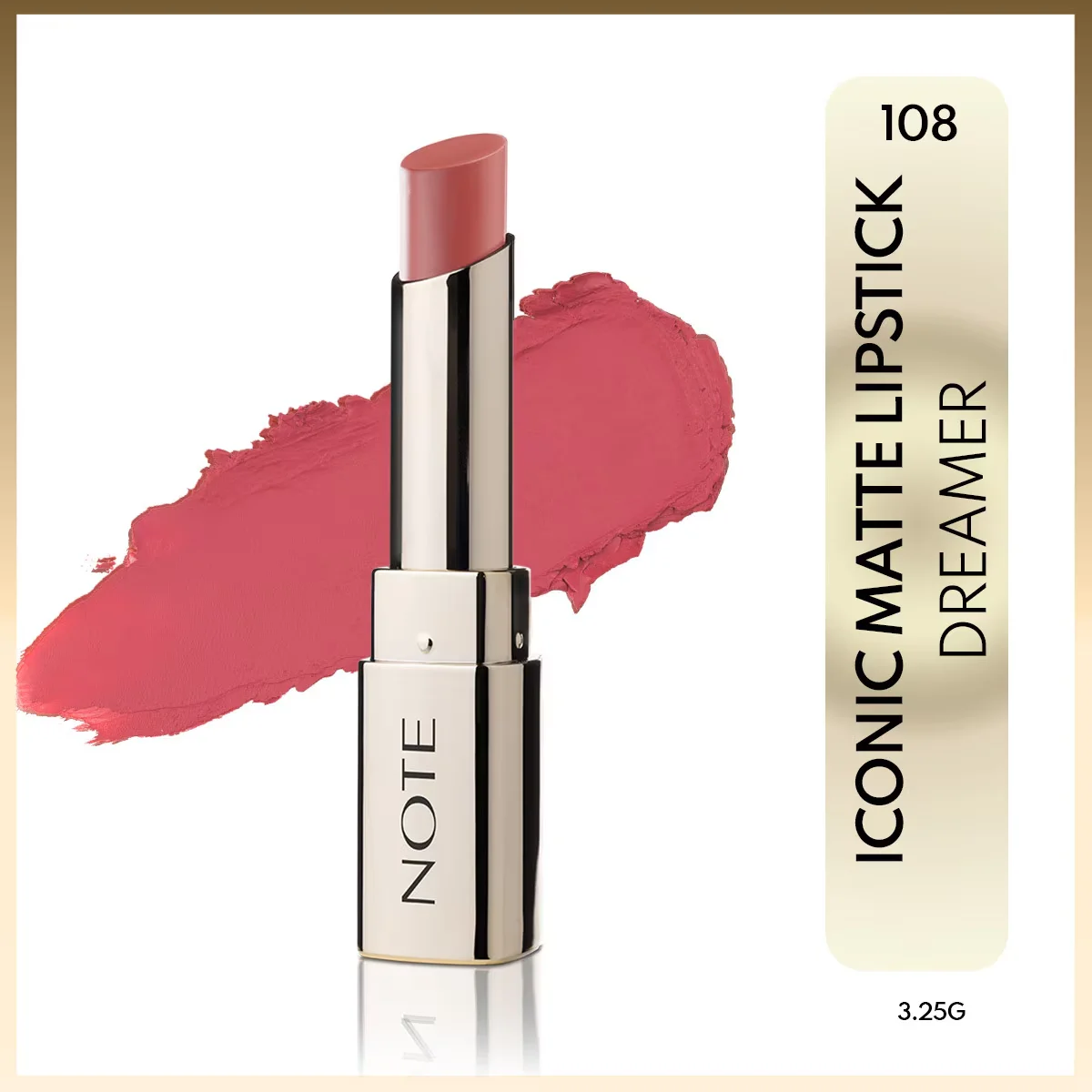 Note Iconic Matte Lippenstift 108 Dreamer