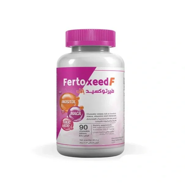Sensiclab Vertoxid Chewable Women's Dietary Supplement for Fertility, 90 Tablets