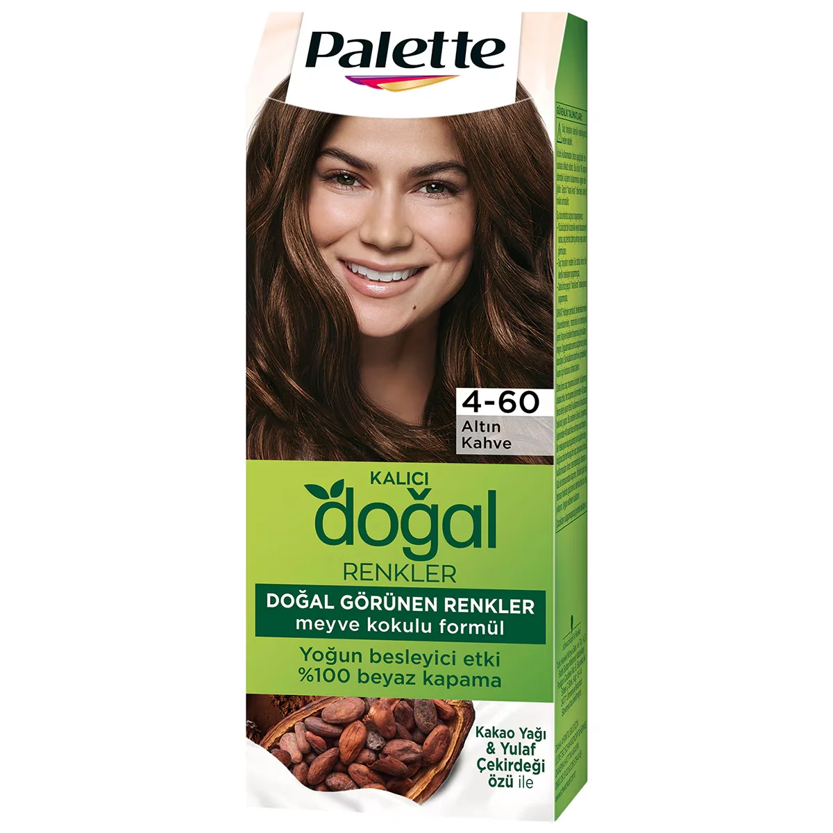 Palette Hair Dye Natural Colors 4-60 Light Golden Brown 1 pcs