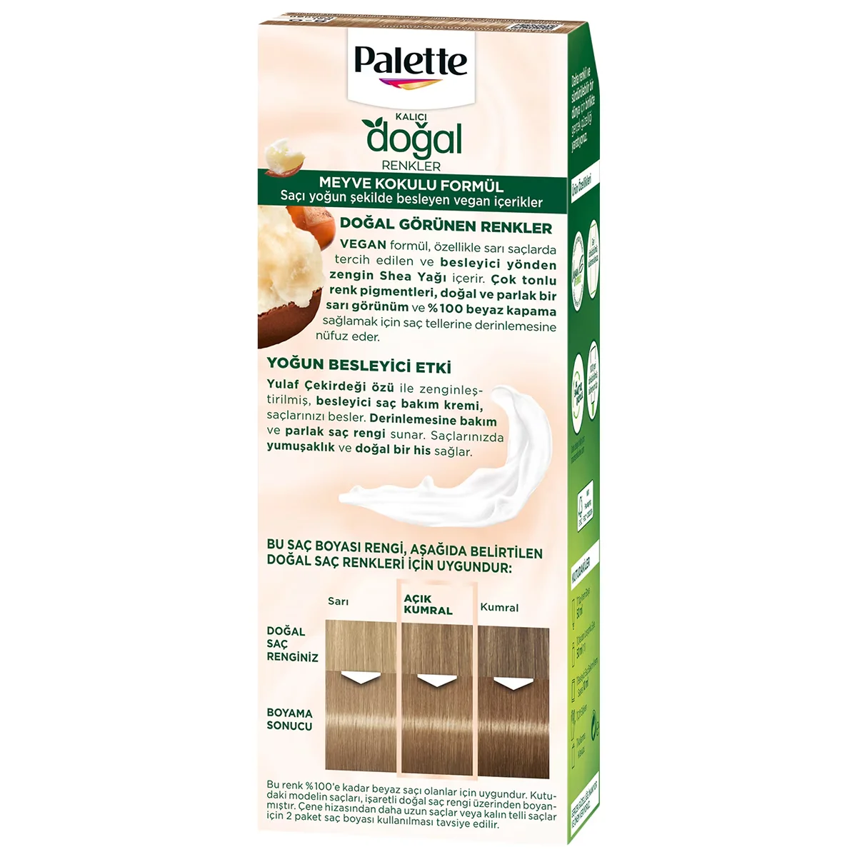 Palette Naturfarben Haarfarbe 8-0 Honig-Schaum