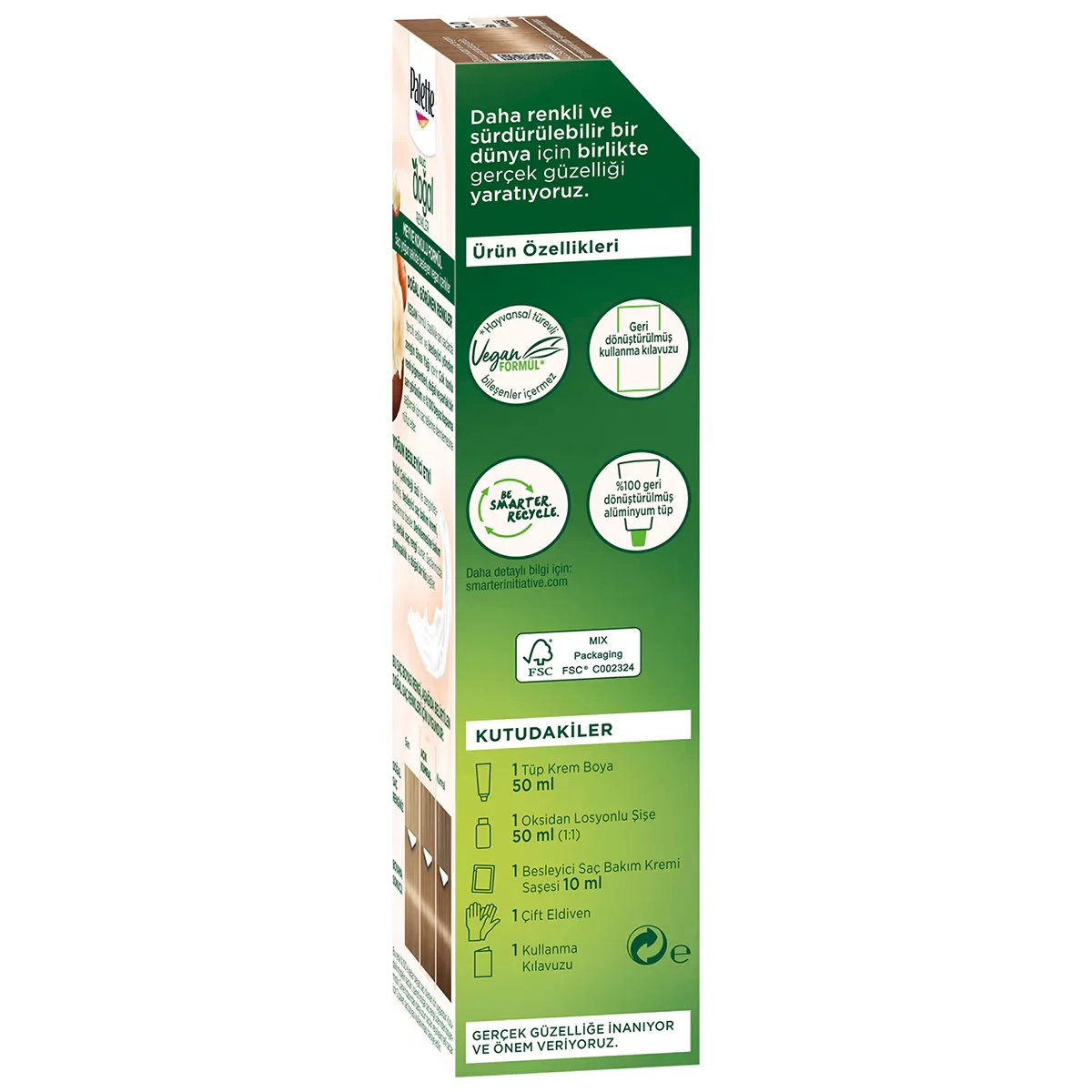 Palette Naturfarben Haarfarbe 8-0 Honig-Schaum