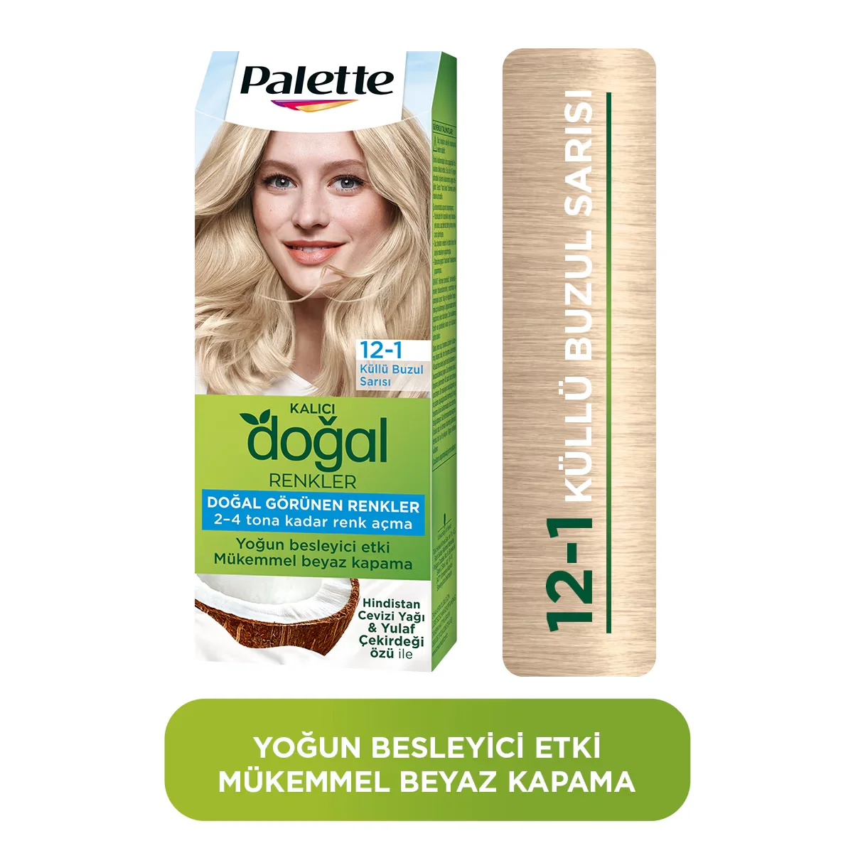 Palette Naturhaarfarbe 12-1 Asch-Gletscherblond