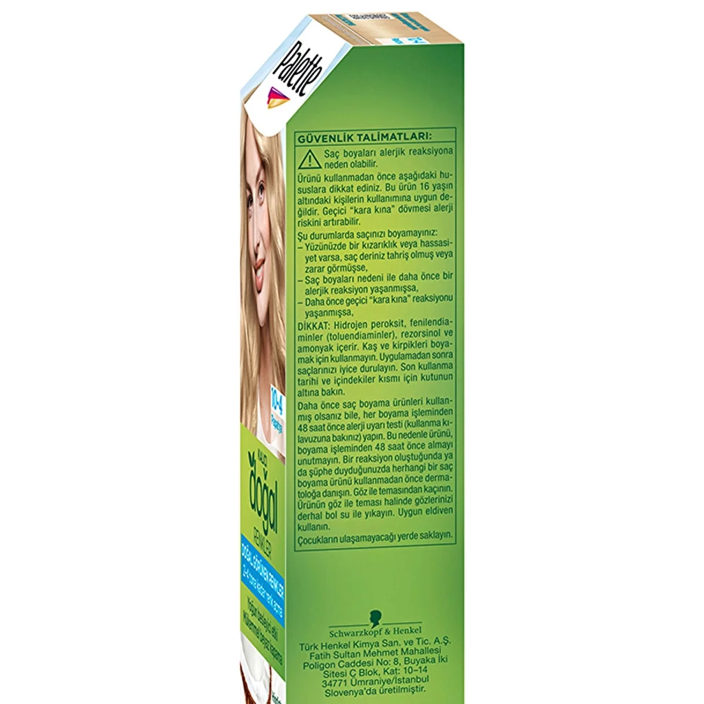 Palette Naturfarben Haarfarbe 10-4 Daisy