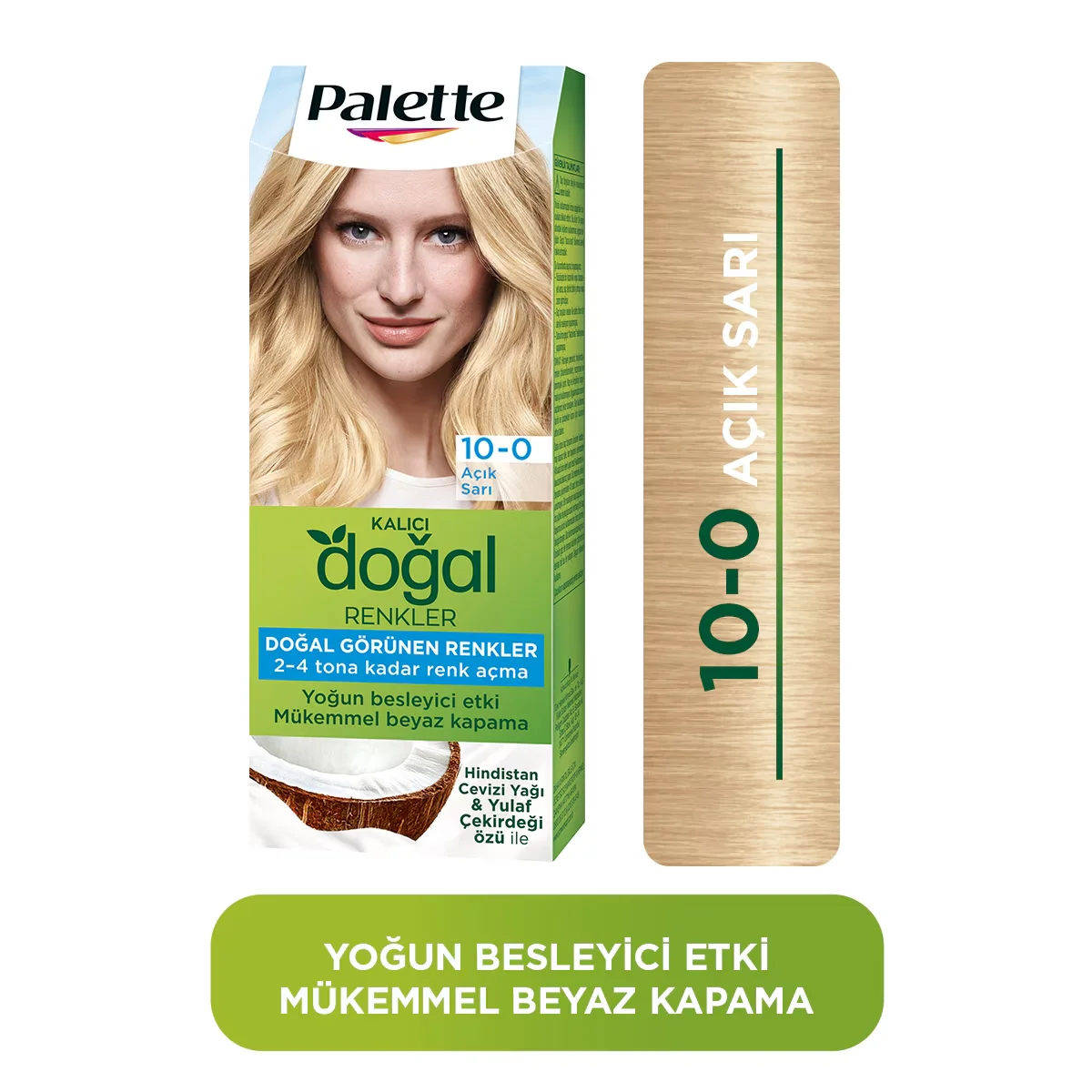 Palette Permanente Haarfarbe Naturblond 10-0