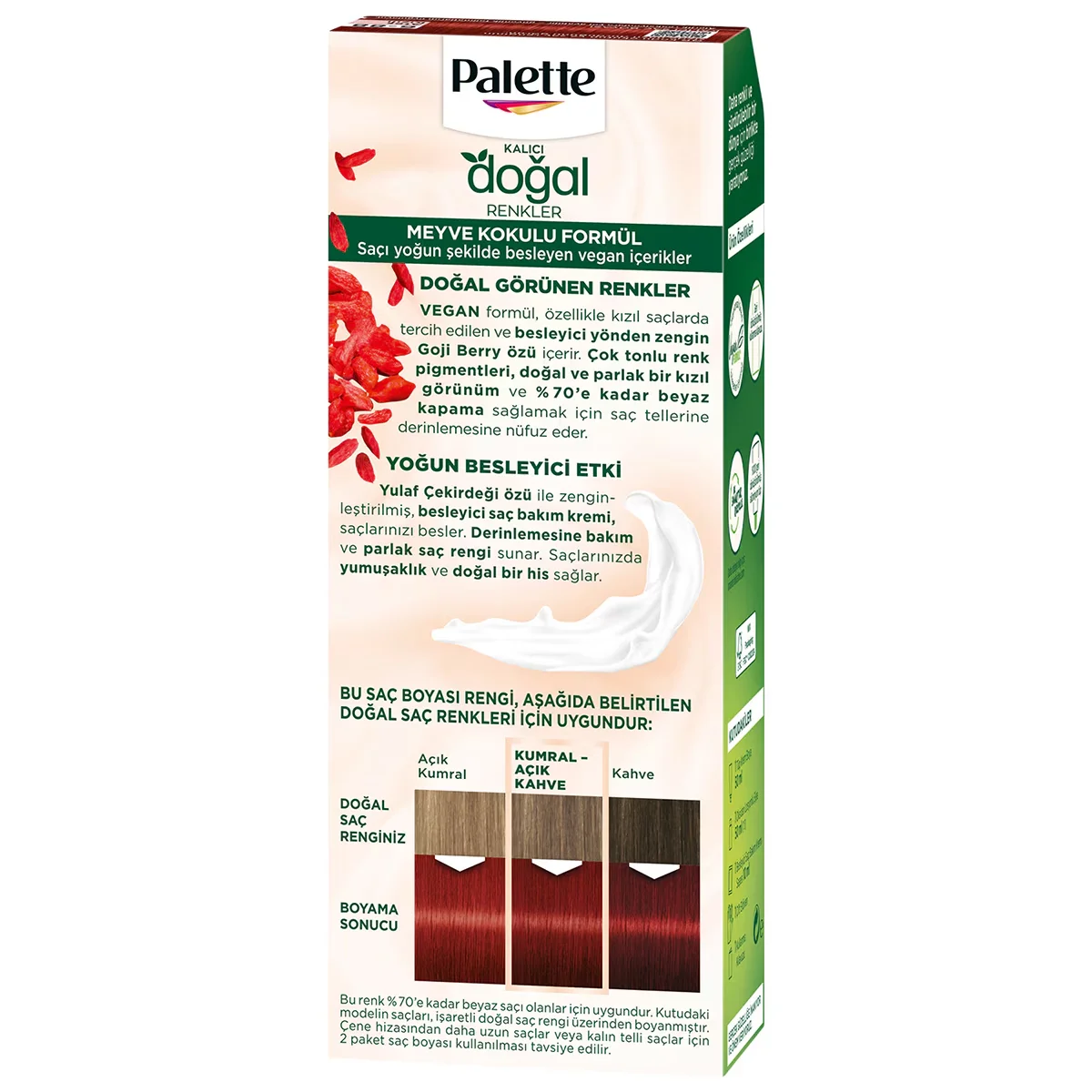 Palette 6-88 Feuerrot Vegane Haarfarbe - Nährende Farbe