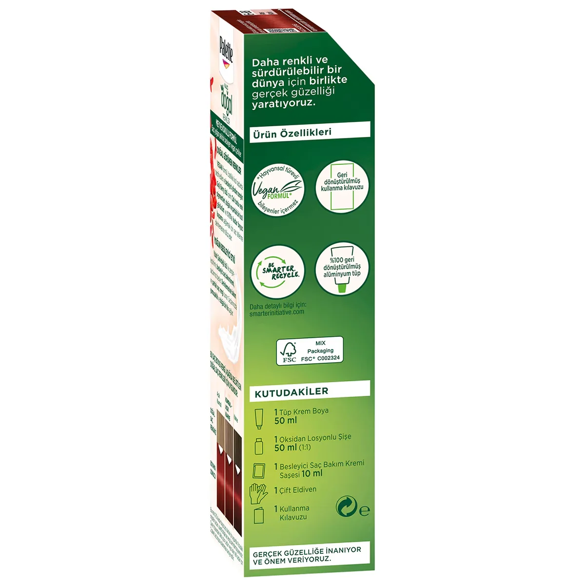 Palette 6-88 Feuerrot Vegane Haarfarbe - Nährende Farbe