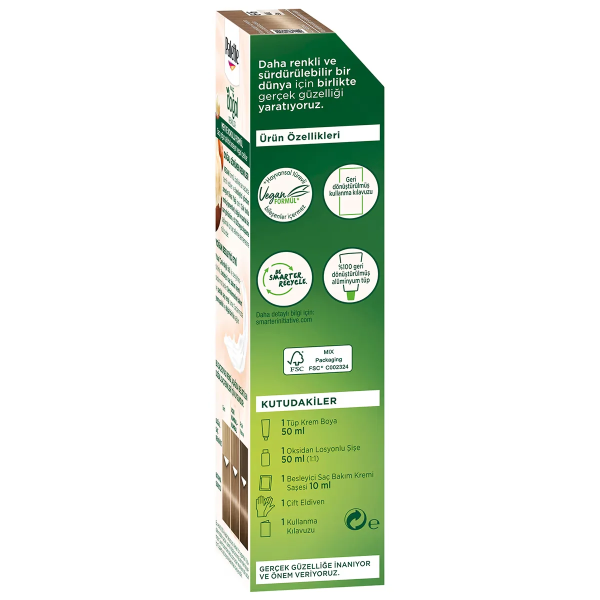 Palette Naturfarben Haarfarbe 8-16 Aschblond, Angereicherte Formel