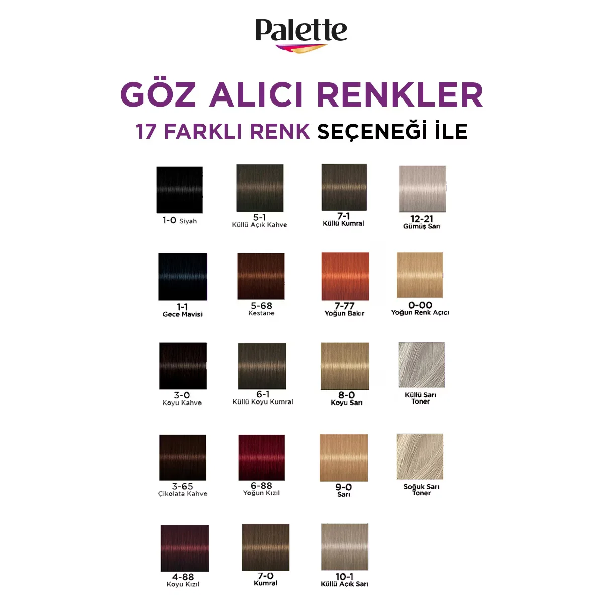 Краска для волос Palette Яркие цвета 5-68 каштановый