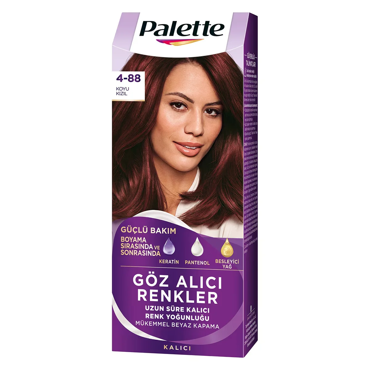 Palette Eye-catching Colors Hair Dye 4-88 dark Red