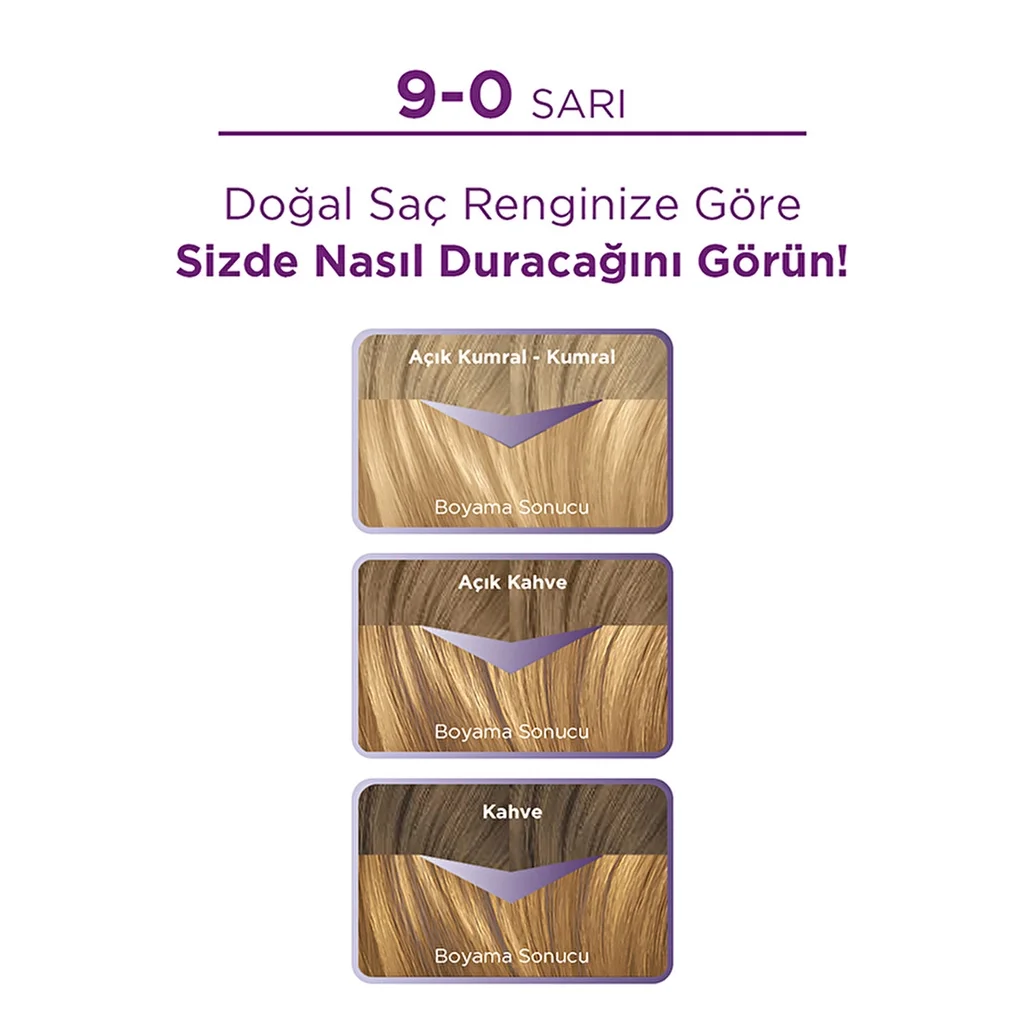 Vibrant Palette Haarfarbe 9-0 Blond mit Keratin &amp; Glanz