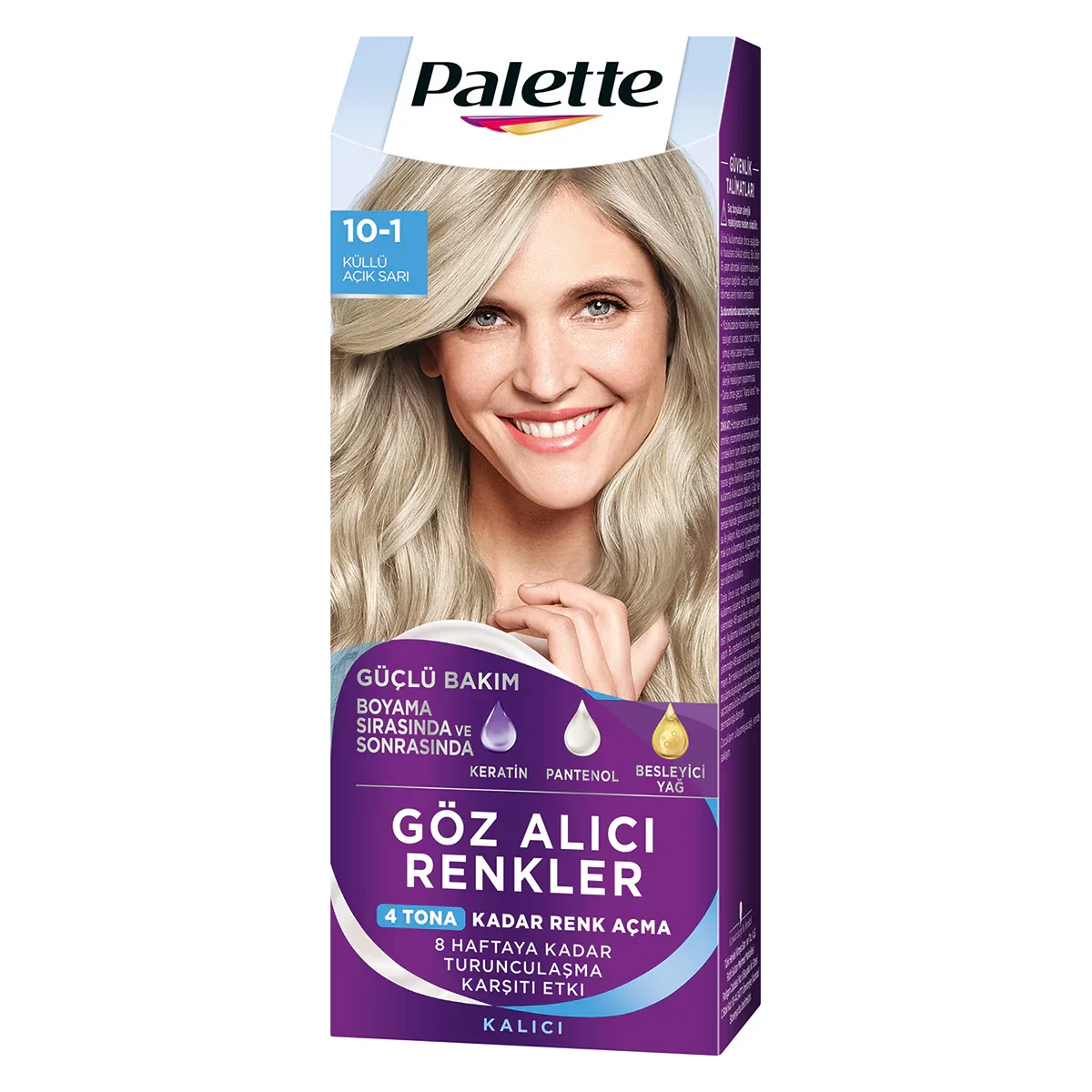 Palette Eye-catching Colors Hair Dye 10-1 ash Light Blonde