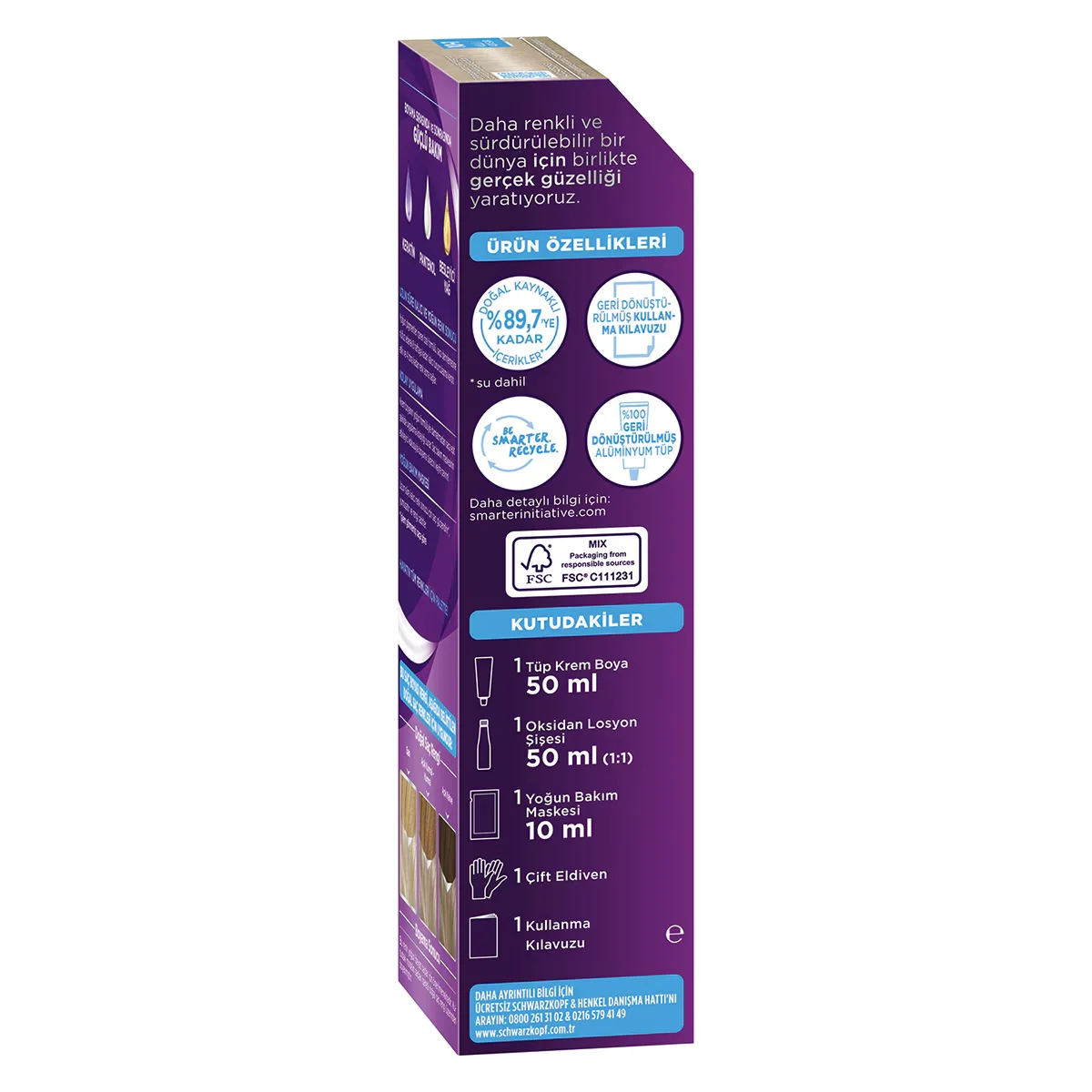 Luxe Color Palette Haarfarbe 10-1 Aschblond Glanz