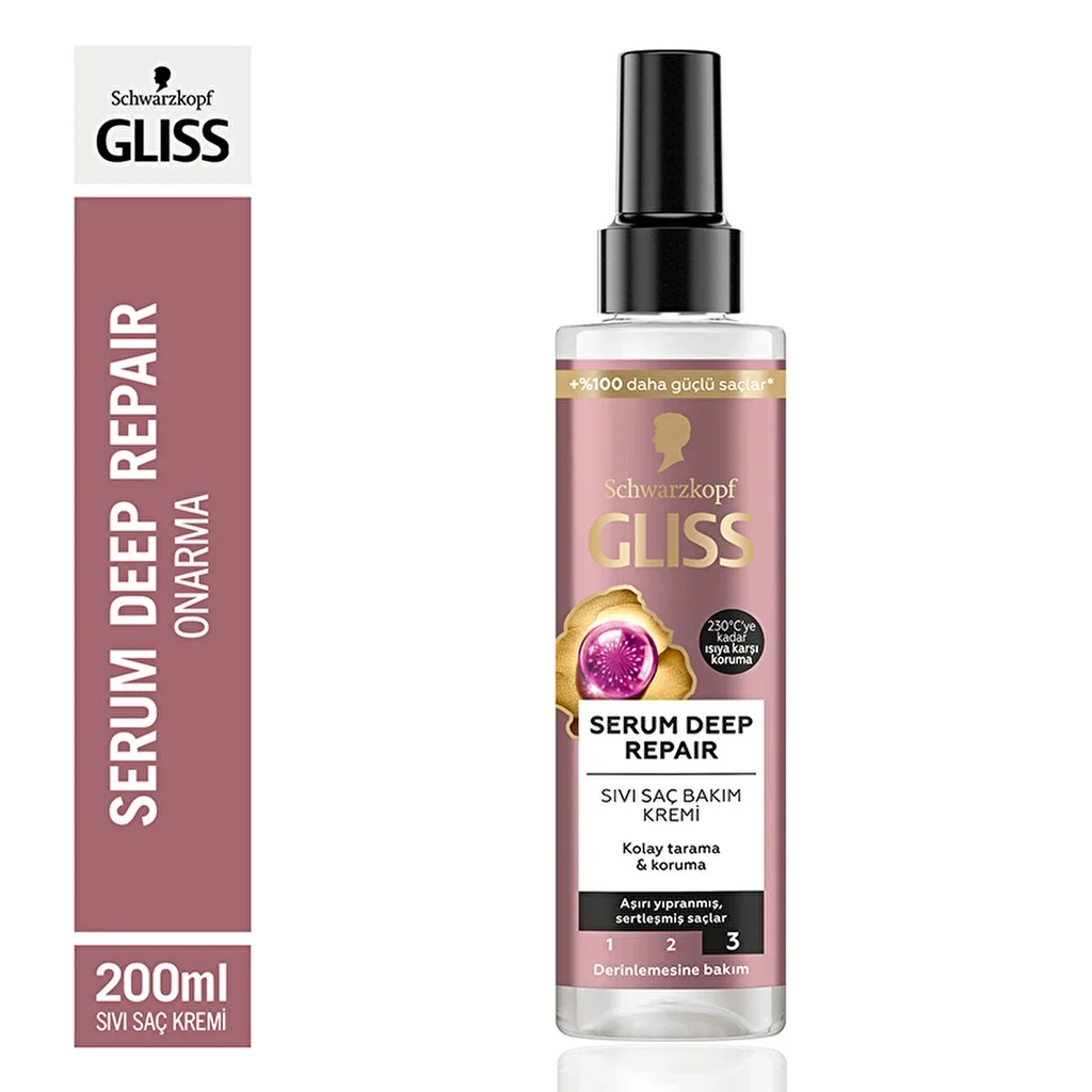Gliss Tiefenreparatur Serum Conditioner mit Protein &amp; Feige 200ml