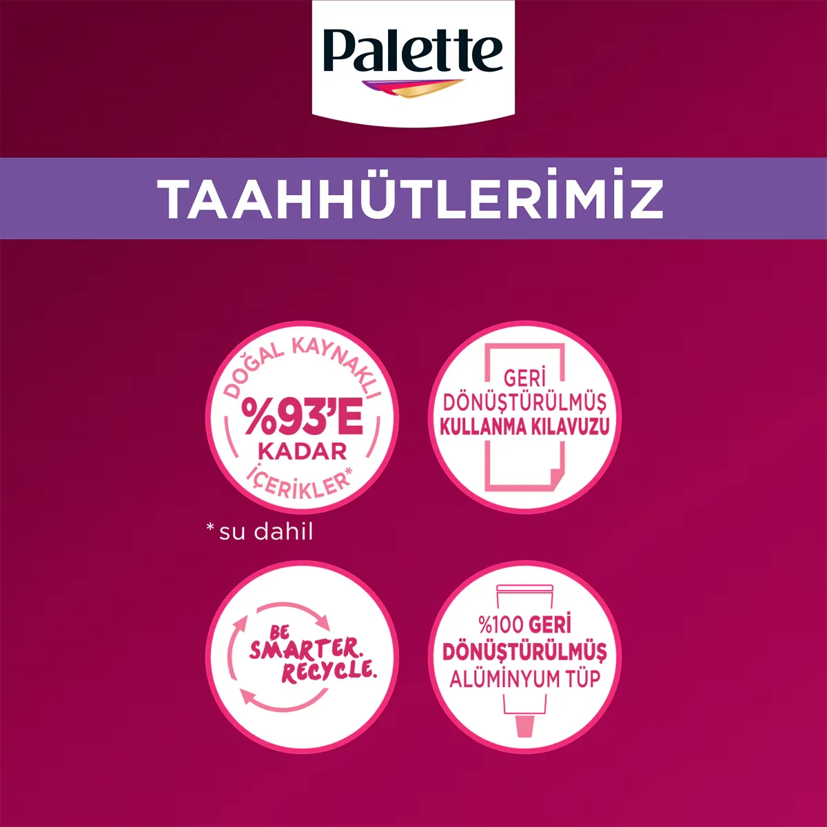 Palette Deluxe Permanente Haarfarbe mit Marulaöl - 50 ml
