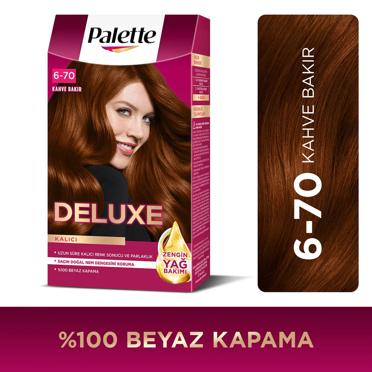 Palette Deluxe Haarfarbe 50ml - Langanhaltende Farbe &amp; Glanz