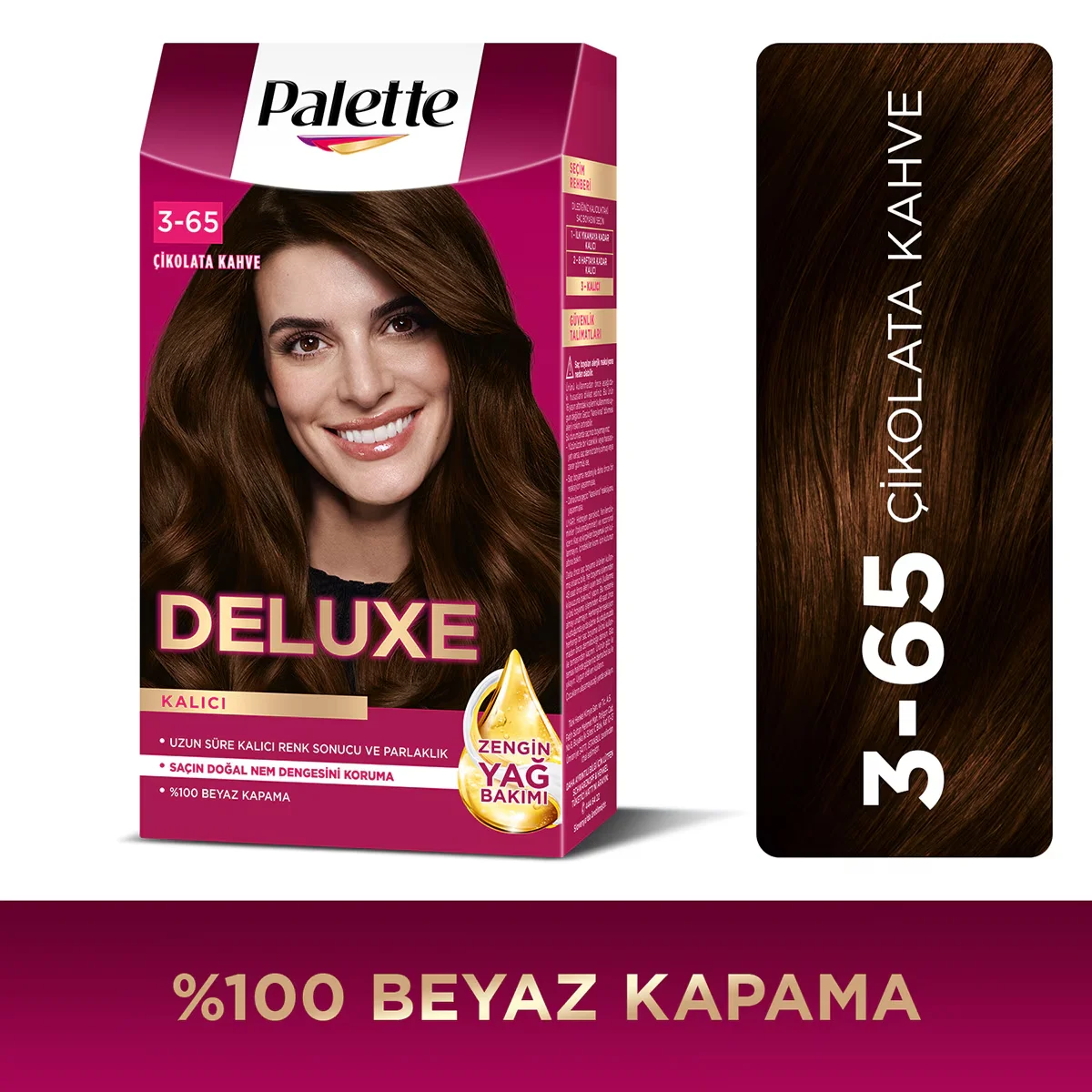 Palette Deluxe Haarfarbe 50ml - Langanhaltende Farbe &amp; Glanz