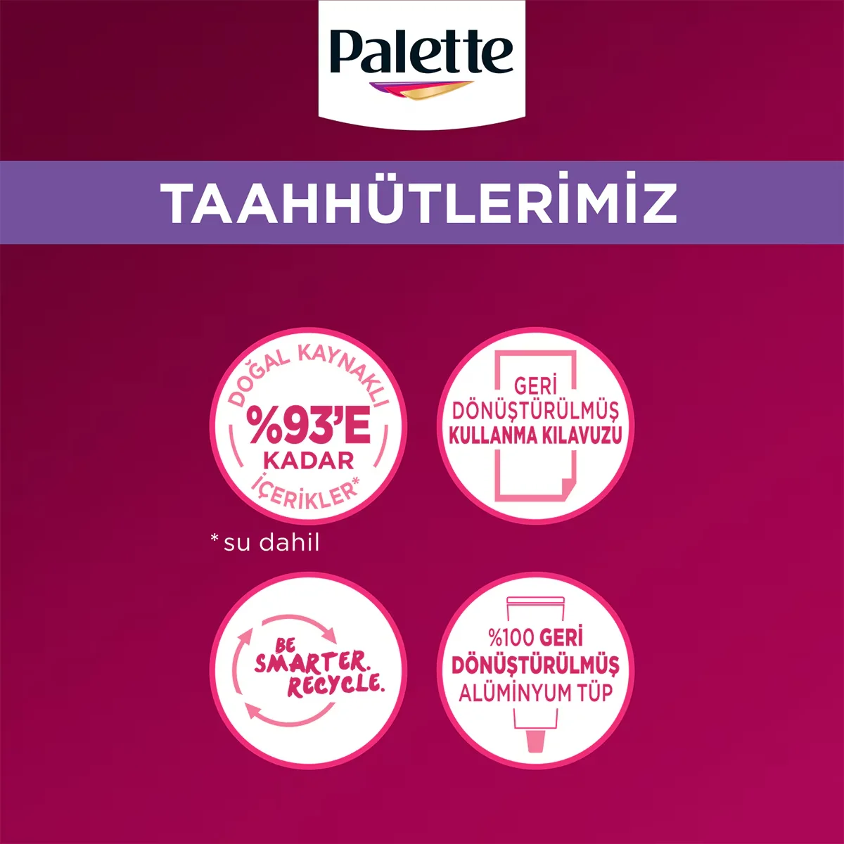 Palette Deluxe Haartönung mit Mikroölen - Langanhaltende Farbe