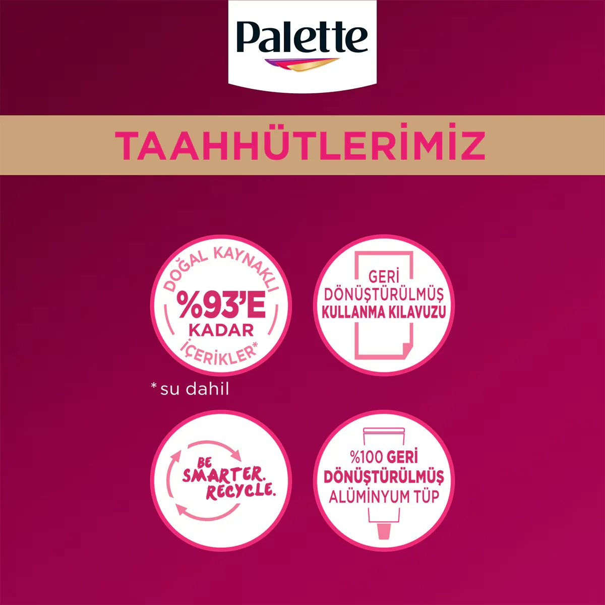 Palette Deluxe Haarfarbe 50 ml - Langanhaltende Farbe &amp; Glanz