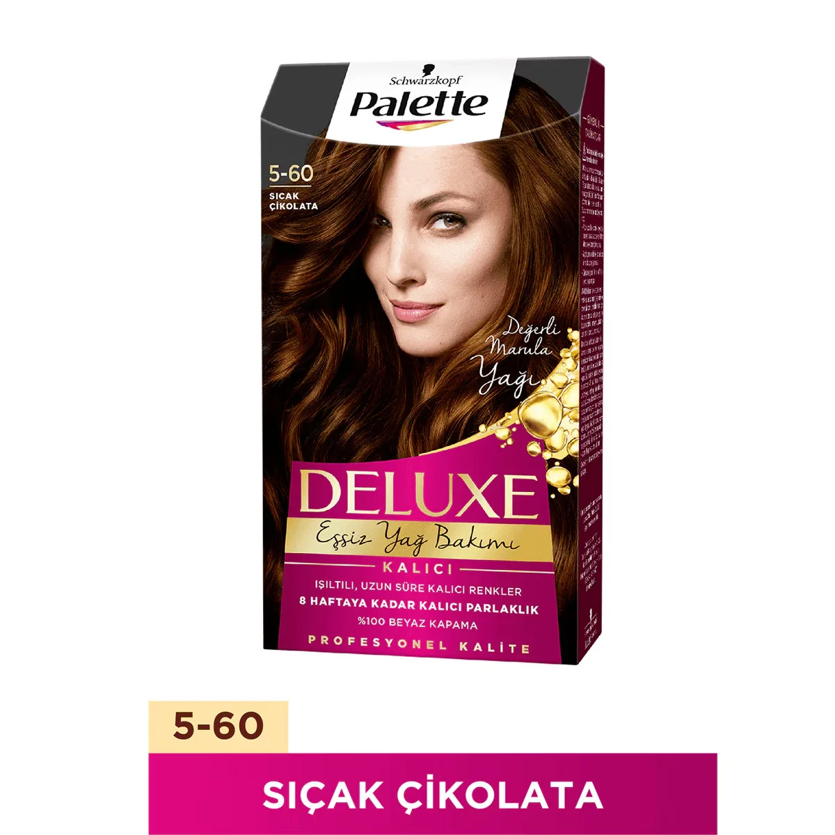 Palette Deluxe Hair Dye Hot Chocolate No: 5-60 50 ml