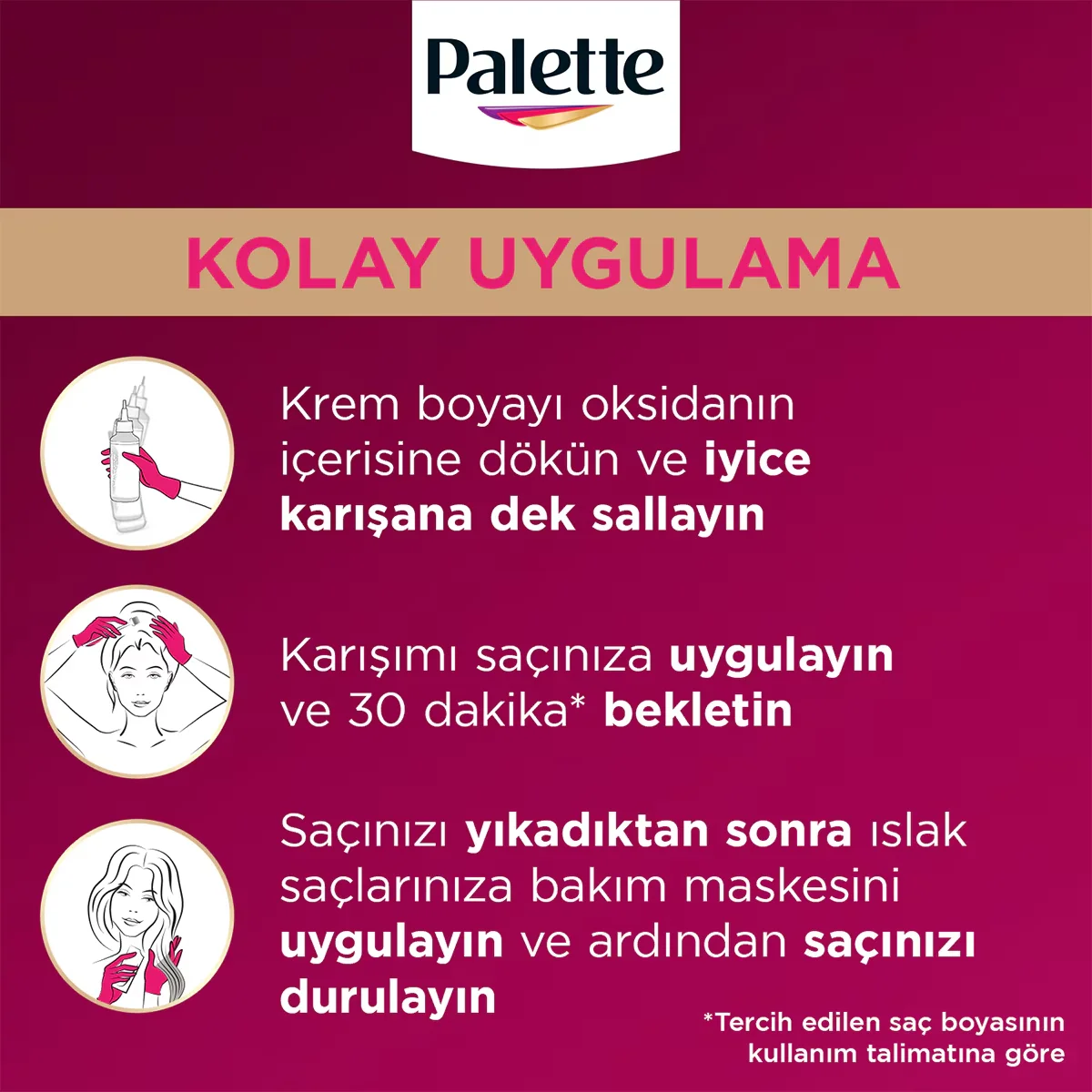 Palette Deluxe Haartönung - Lang anhaltende Farbe &amp; Glanz