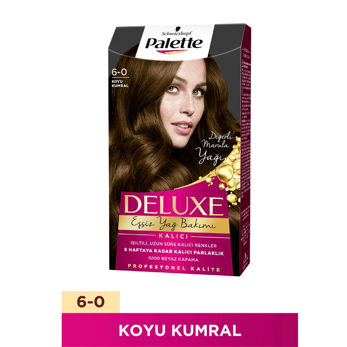 Palette Deluxe Hair Dye Dark Blonde No: 6-0 50 ml
