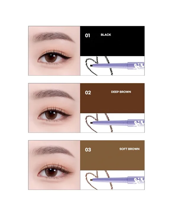 Beach Sea Brown 02 Waterproof Slim Liquid Eyeliner