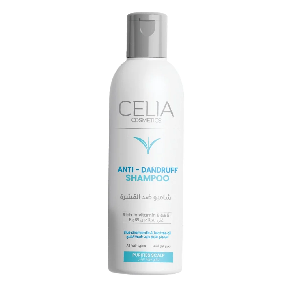 Celia Blue Chamomile Anti-Dandruff Shampoo with Tea Tree Oil