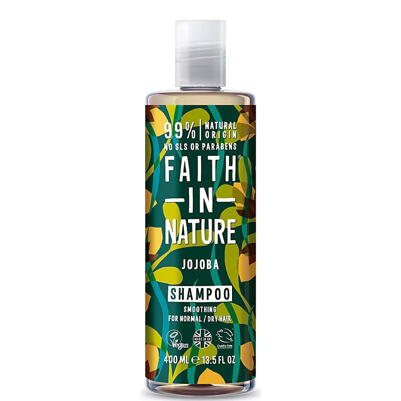 Faith In Nature Jojoba Smoothing Shampoo 400ml - Natural Care
