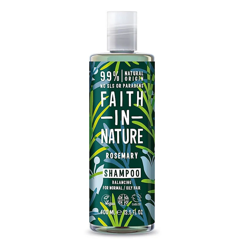 Faith In Nature Rosemary Shampoo 400ml - Natural Hair Care