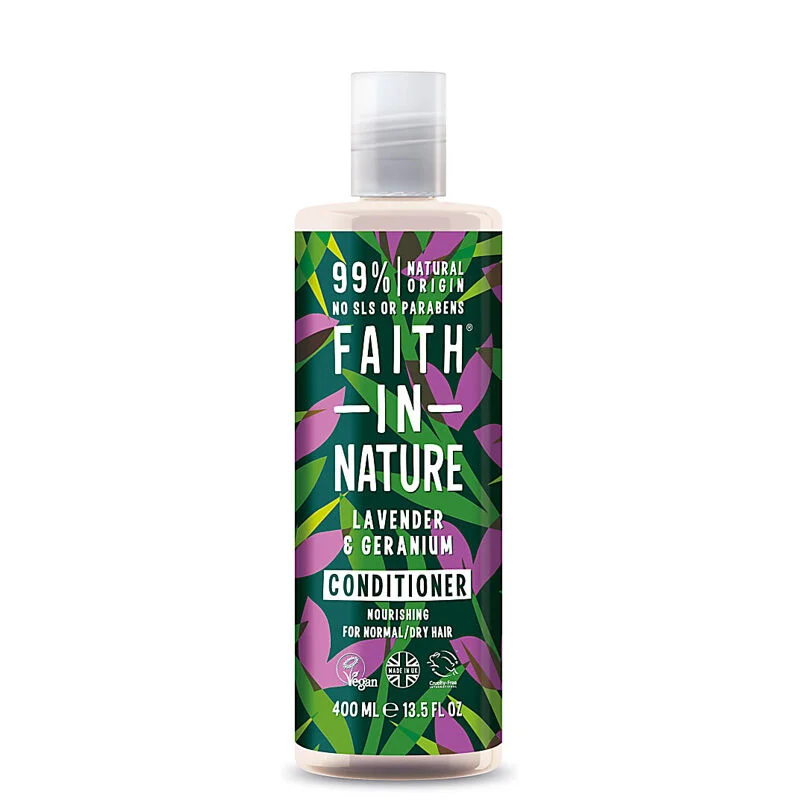 Faith In Nature Lavender-Geranium Conditioner 400ml - Refreshing
