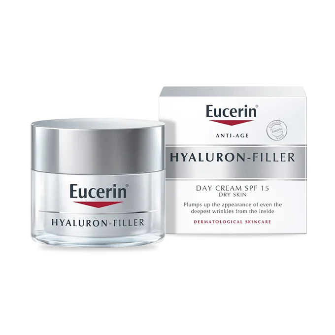 Eucerin كريم نهاري مضاد للشيخوخة بعامل حماية 15 للبشرة الجافة من يوسرين 50 مل