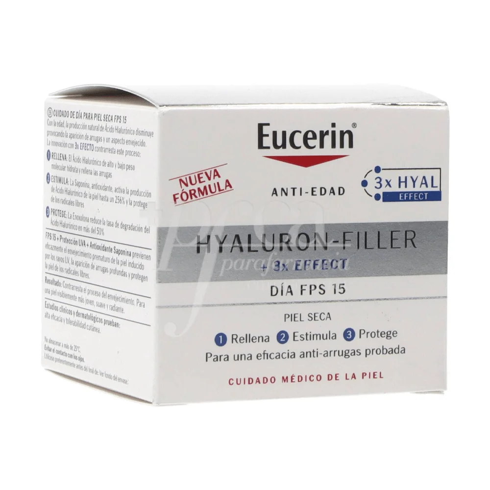 Eucerin كريم نهاري مضاد للشيخوخة بعامل حماية 15 للبشرة الجافة من يوسرين 50 مل
