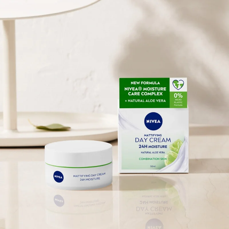 Обеспечьте матовую кожу: Nivea 24-часовой увлажняющий крем