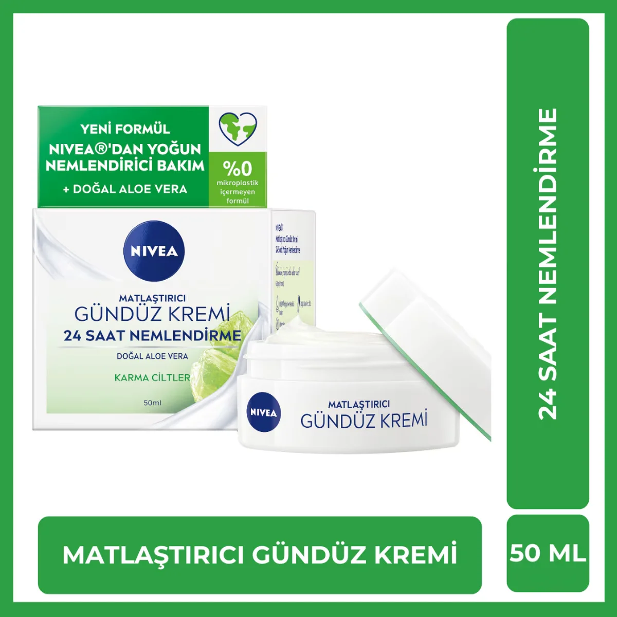 Обеспечьте матовую кожу: Nivea 24-часовой увлажняющий крем