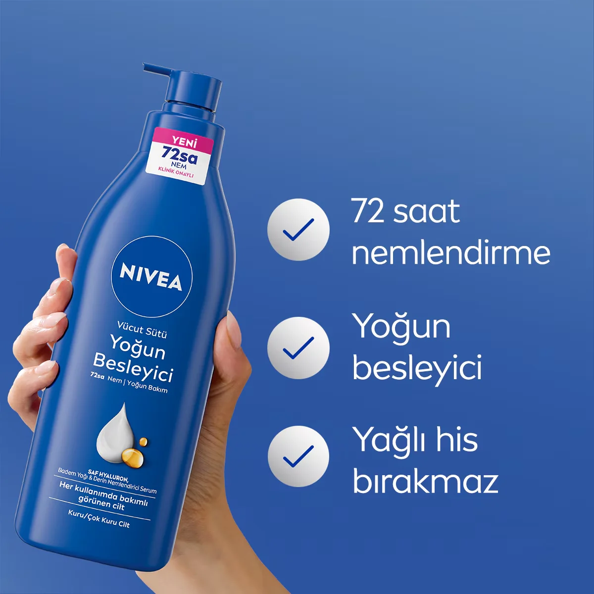 Nivea Intense Nourishing Body Milk 400 ml