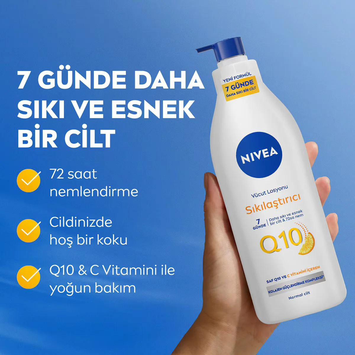 Обретите упругую, эластичную кожу с Nivea Q10