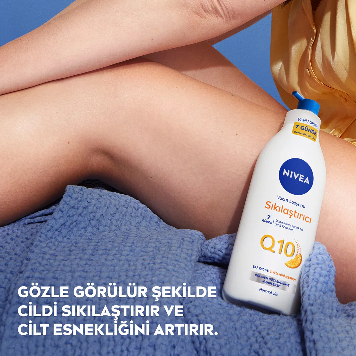 Обретите упругую, эластичную кожу с Nivea Q10
