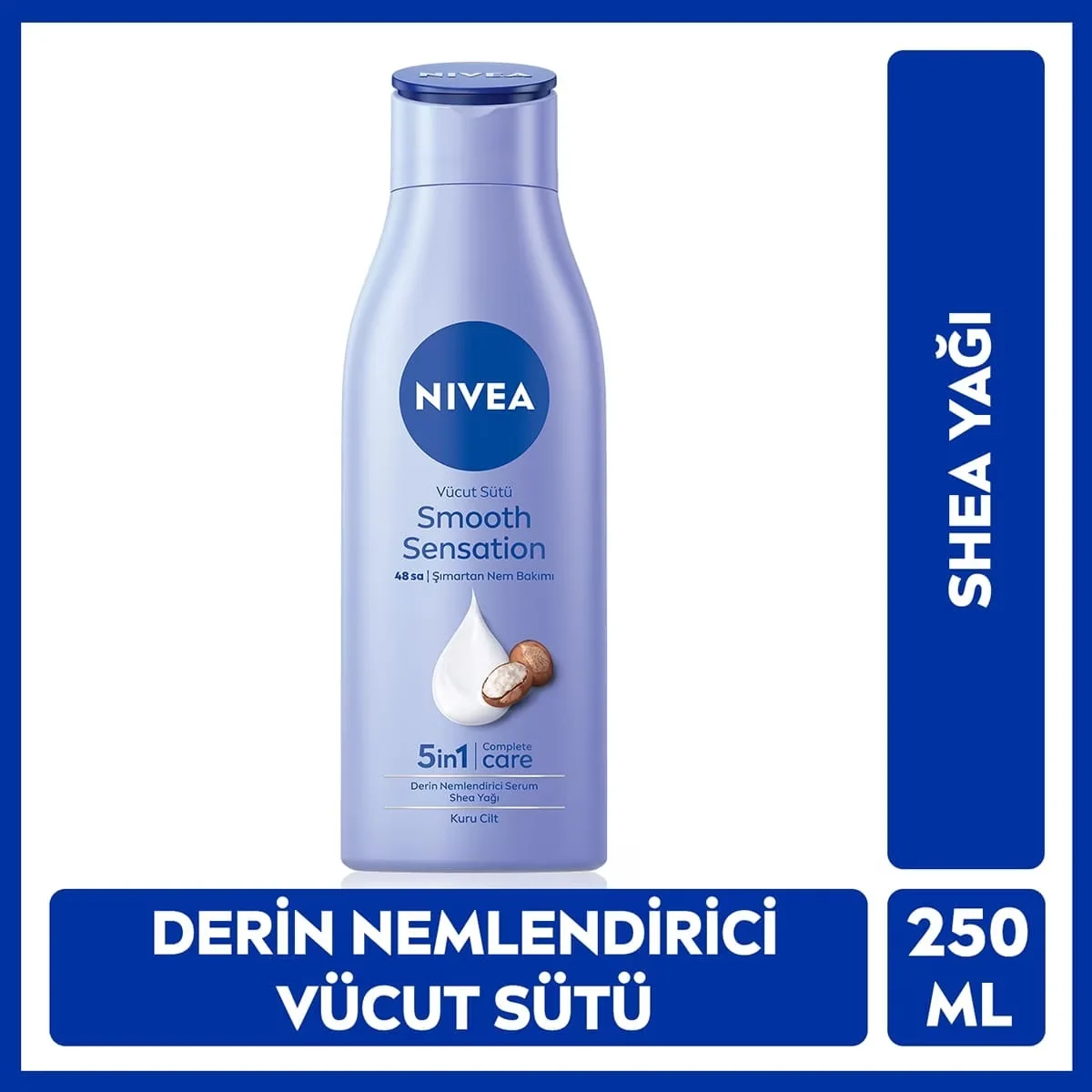 Nivea Moisturizing Body Milk Smooth Sensation 250 ml