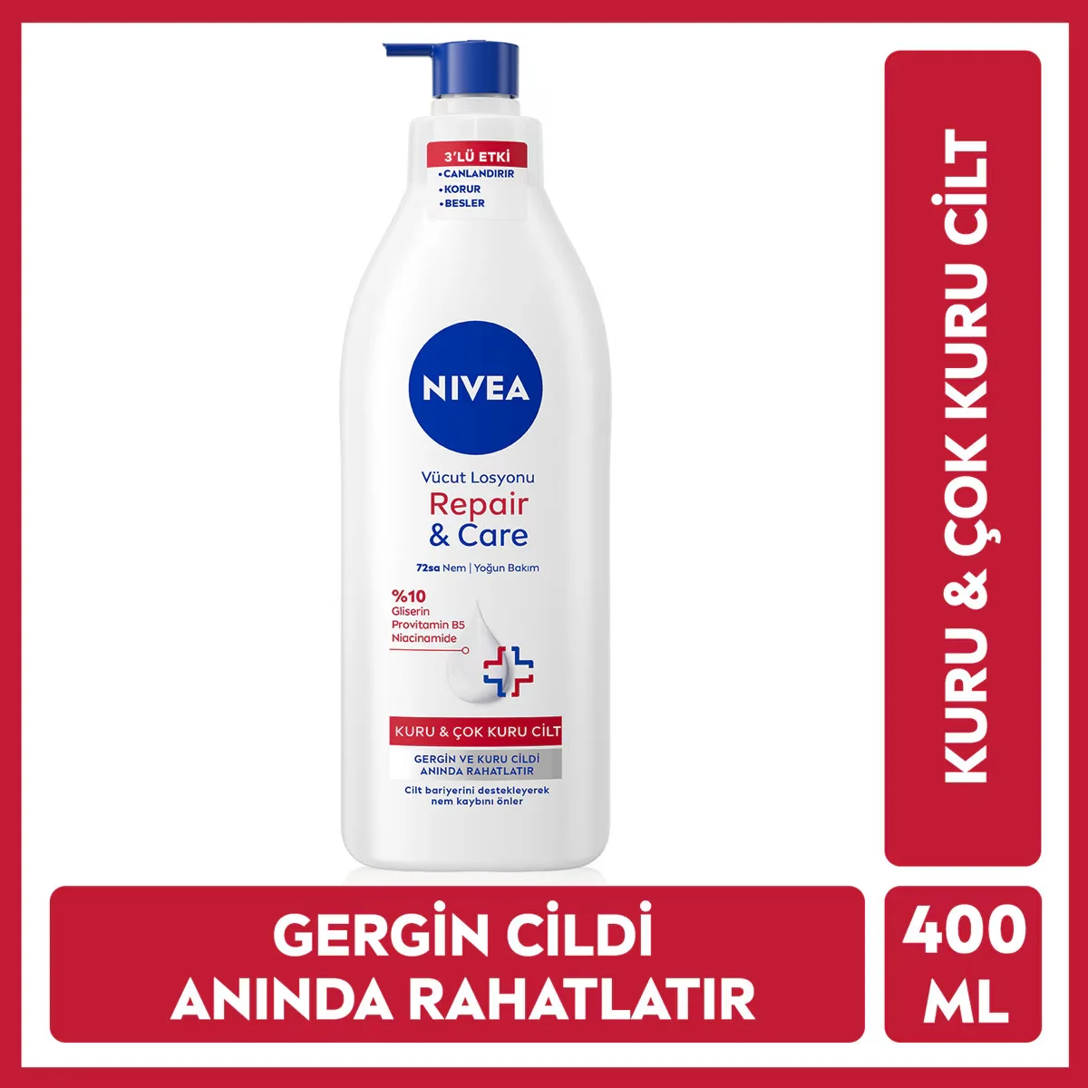 Nivea Repair - Care Body Lotion 400 ml