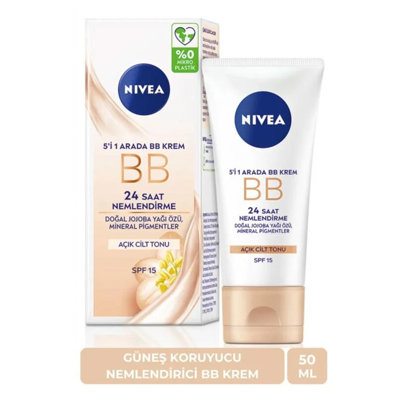 Nivea 24 Hour Moisturizing Bb Cream Spf 15 50 ml