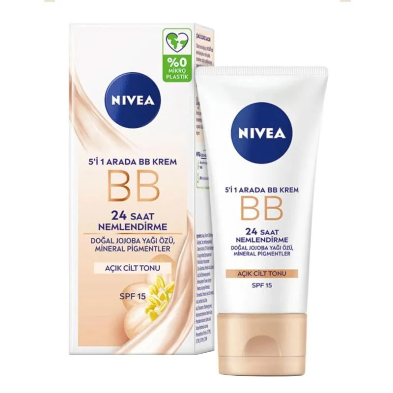 Nivea 24 Hours Moisturizing BB Krem Spf 15 50 ml