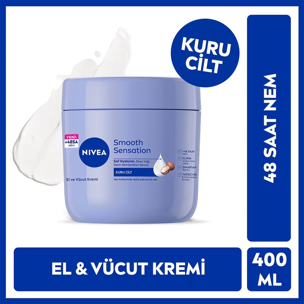 NIVEA كريم نيفيا للجسم ناعم لا يقاوم 400 مل